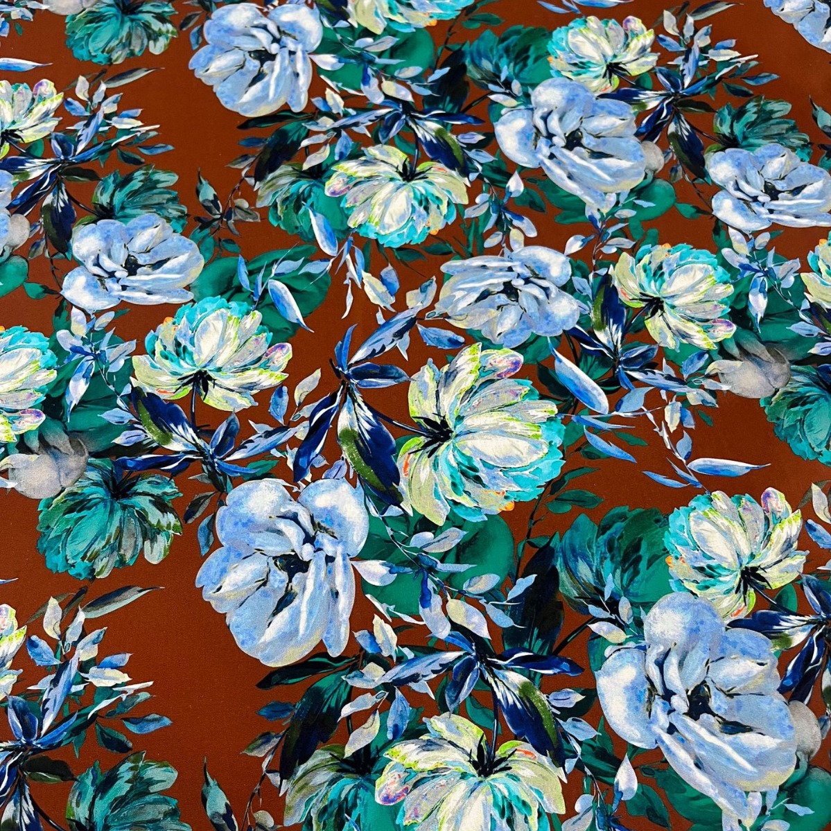 全棉40支府绸数码印花 爆款花型 女装童装面料-阿里巴巴