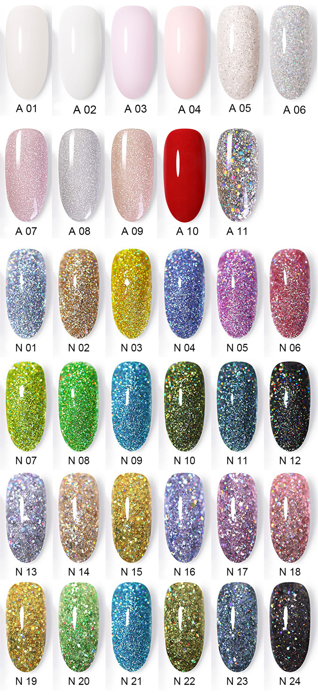 美甲水晶粉10g浸润粉acrylic powder 疗甲指甲粉透明水晶延长粉光