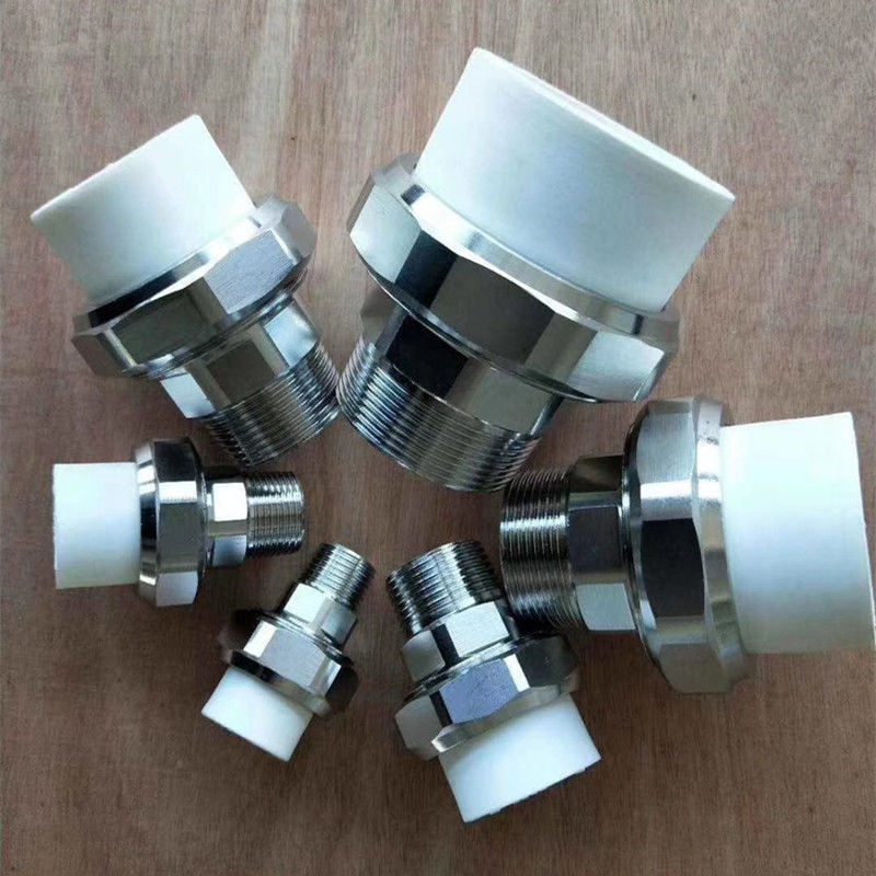 25ppr外丝活接内丝铜活接头1寸外牙活接双头铜活接转ppr水管配件