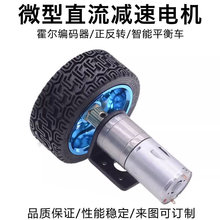 370马达智能平衡车底盘套件6V12V24V减速电机车轮支架机器人模型