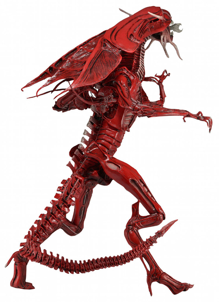 neca 异形 红色15寸异形皇后母后 王后 alien 电影可动手办模型