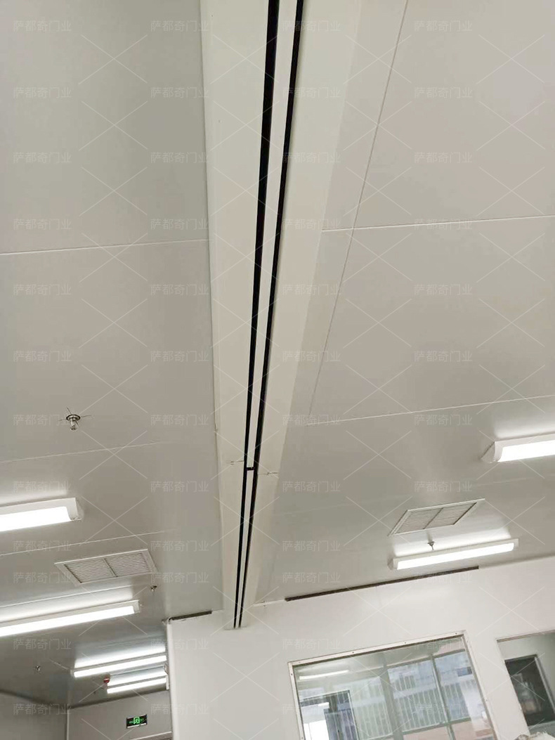 萨都奇电动挡烟垂壁 商场超市卷帘活动式柔性电动挡烟垂壁批发