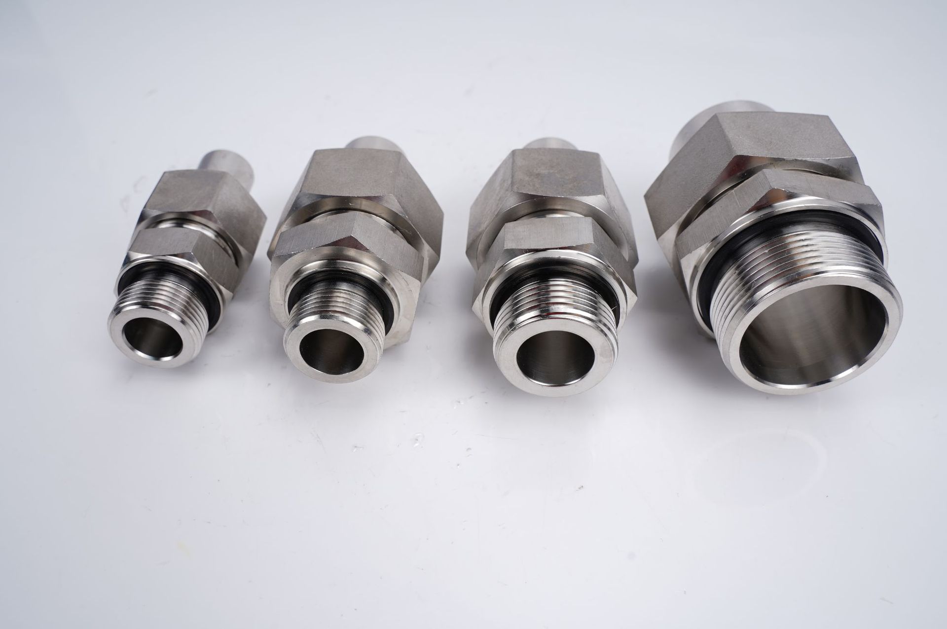 不锈钢端面接头1cb 不锈钢外丝接头 外螺纹过渡接头 工厂供应