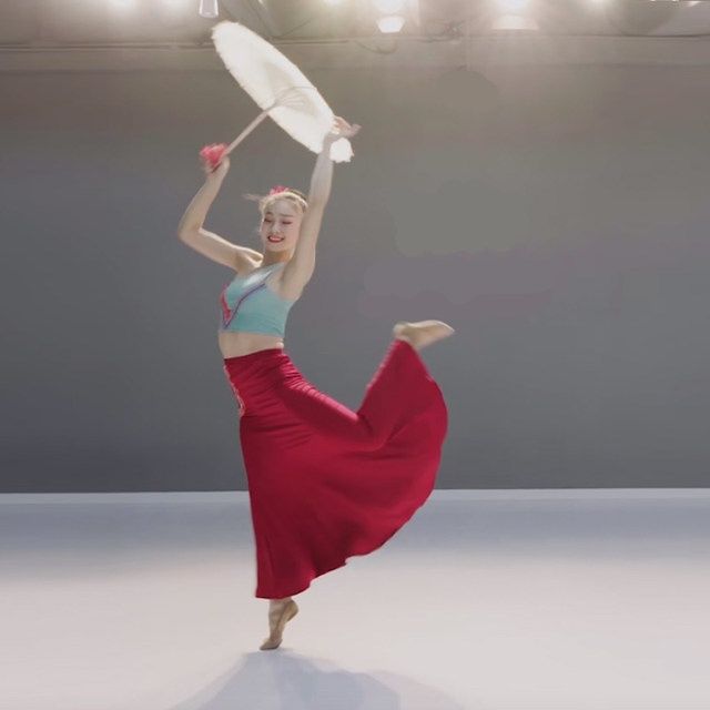 傣族舞蹈裙练功裙鱼尾裙伞舞艺考服装孔雀舞演出服傣族月亮表演服