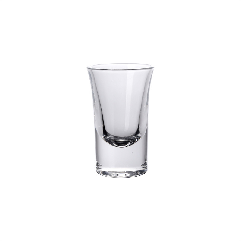 White Wine Glass Shooter Glass Tass B52 Cup Shot Shot Glass Shooter Glass 1904 Straight Thick Bottom Glass 15ml