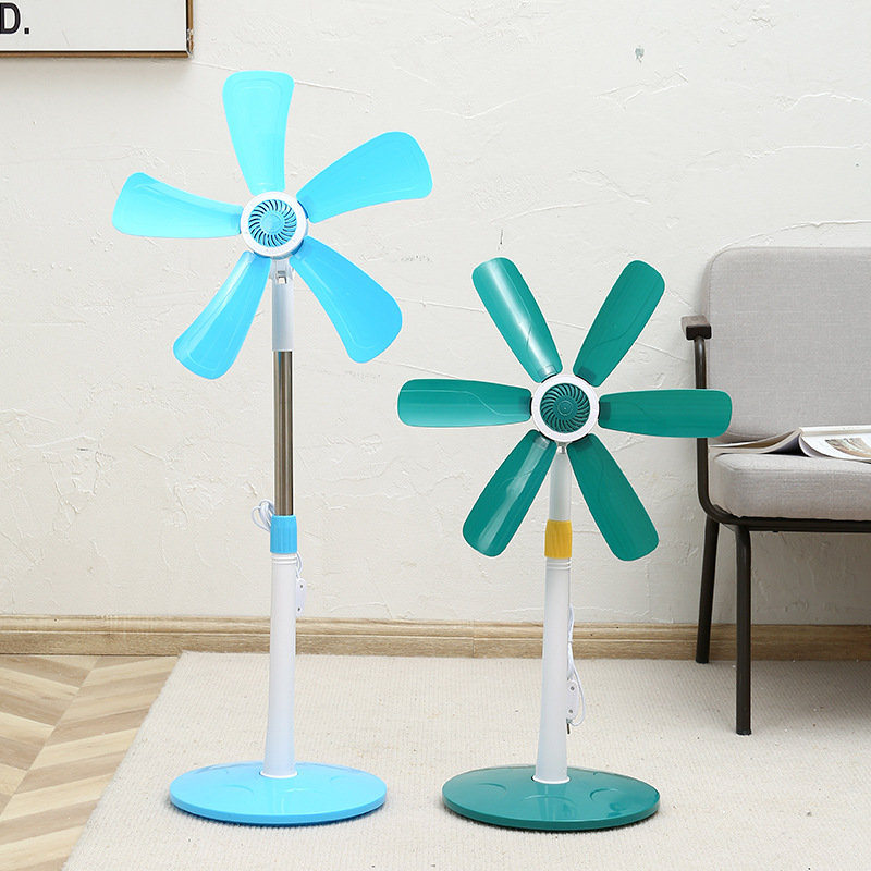 华贵伸缩落地扇圆盘学生宿舍大风力节能电风扇迷你办公室微风电扇