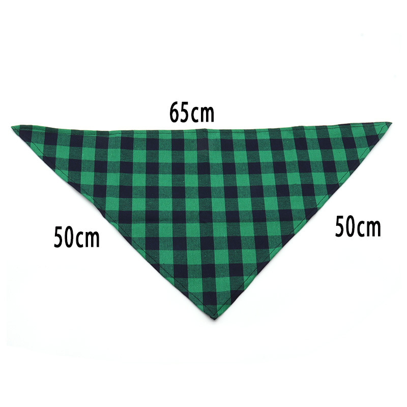 Pet Plaid Triangular Binder