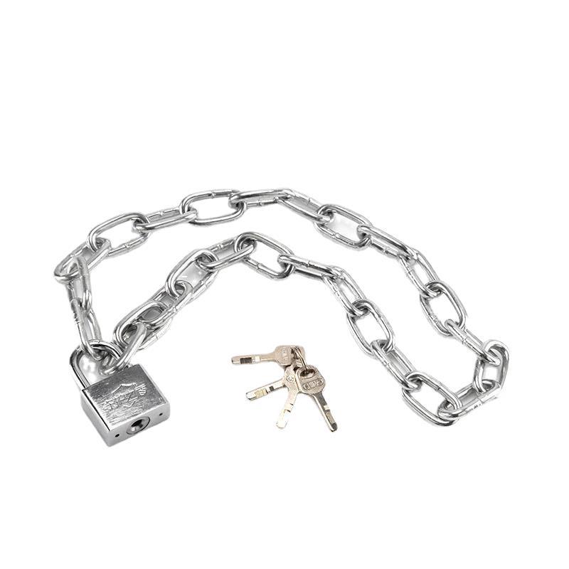 链条锁防剪铁链锁防盗链子锁家用锁具电动车自行车摩托车铁门挂锁
