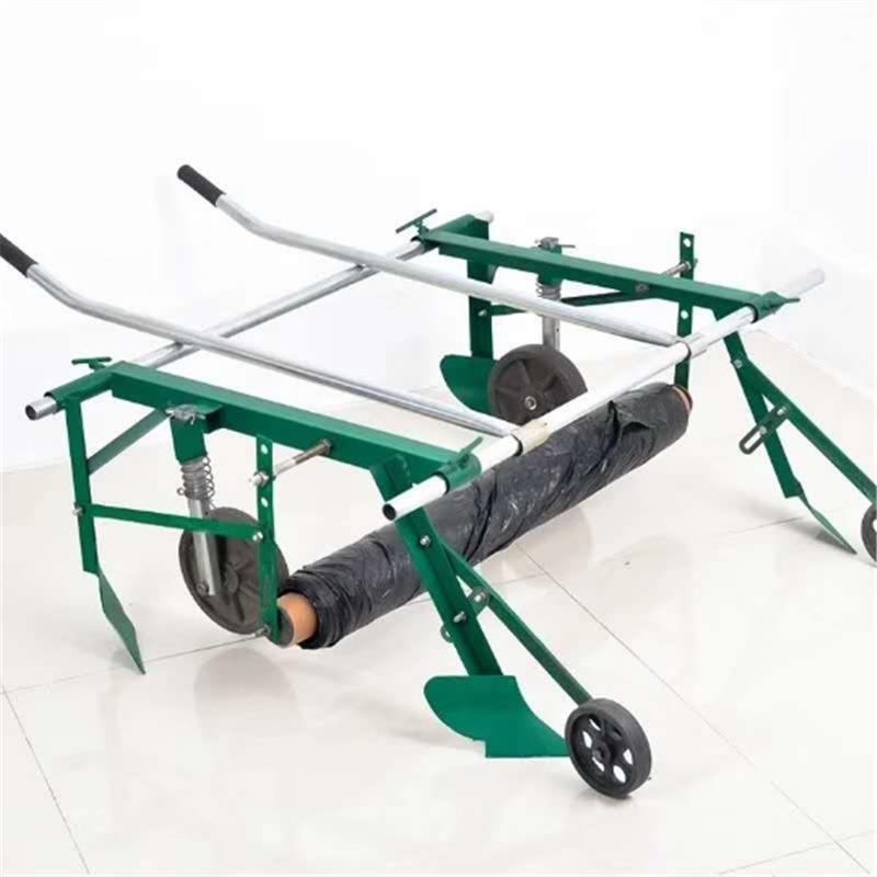 铺膜机地膜覆地覆盖机器手拉式多功能盖膜机农用工具盖薄膜神器