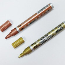 涂层笔油漆笔钢材缺口防绣不导电笔SP/GP金银粗细2.0-1.0mm