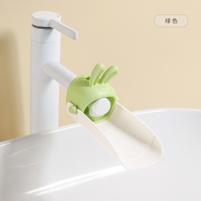 Cartoon Children's Rabbit Faucet Sprinkler Splash-Proof Water Artifact Bathroom Kitchen Faucet Cute Rabbit