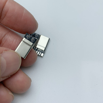 苹果15带板五芯type-c公头c to c快充5 7 7双面插苹果ype-c插头