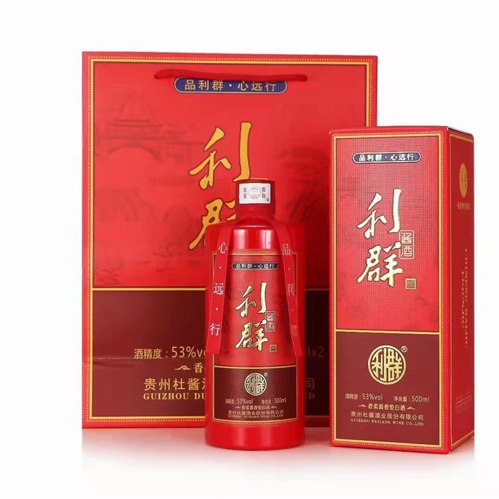 杜酱利群喜宴 酱香型53度 单瓶500ml 整箱6瓶-阿里巴巴
