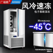 速冻机商用冰箱急冻冰柜超低温冷柜小型冷冻库插盘式制冰机大容量