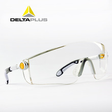 代尔塔101115透明骑车防风沙眼镜工业防冲击打磨防雾防飞溅护目镜