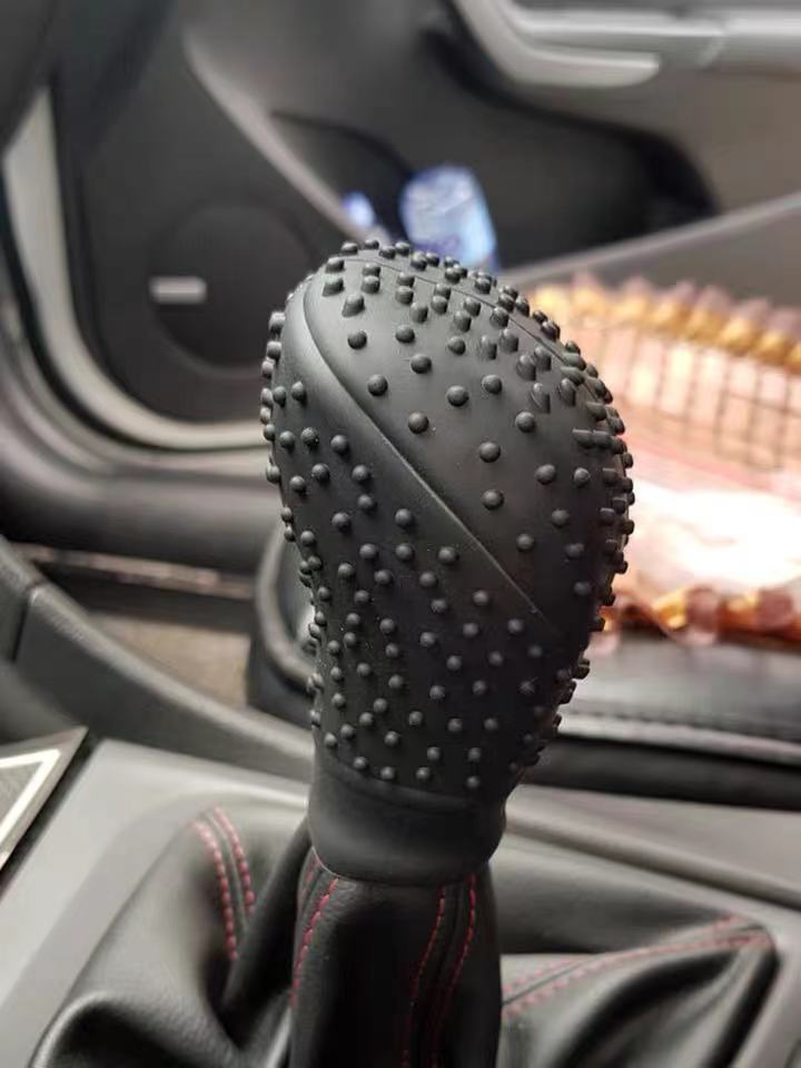 Silicone Automatic Gear Gear Shift Knob Cover Car Universal Shift Knob Cover Manual Stick Shift Dust Cover Color Handbrake Sleeve