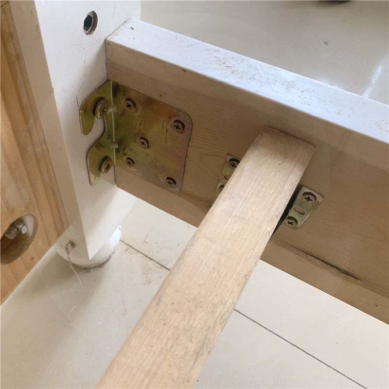 床关铰加厚40床挂角床挂钩加固定器配件床托木方托条床用五金配件