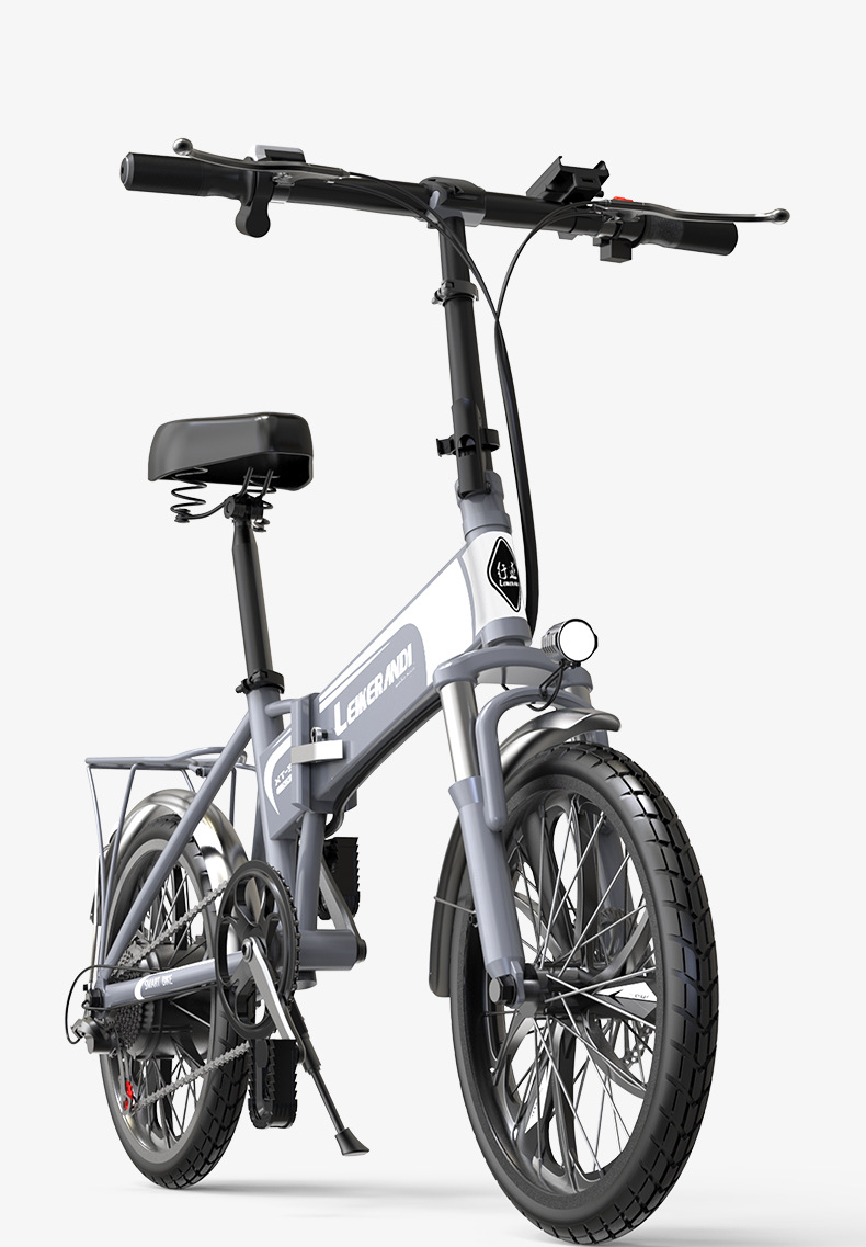 源头厂家电动折叠自行车7级变速20寸助力车轻便型锂电池男女便携