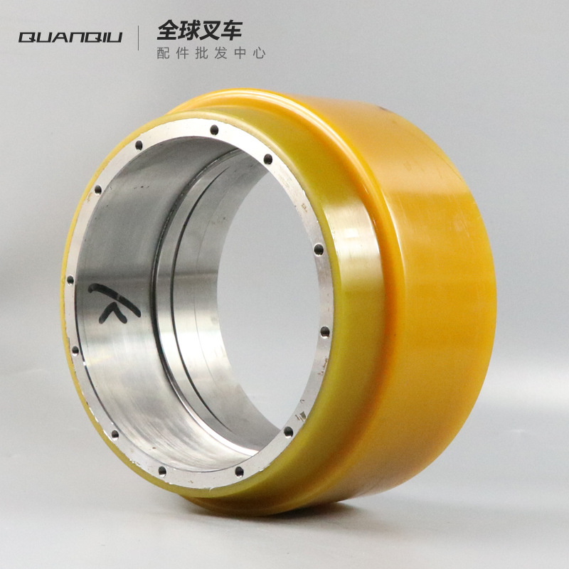 批发电动搬运地牛驱动大轮叉车轮子配件杭叉诺力小金刚驱动轮大全