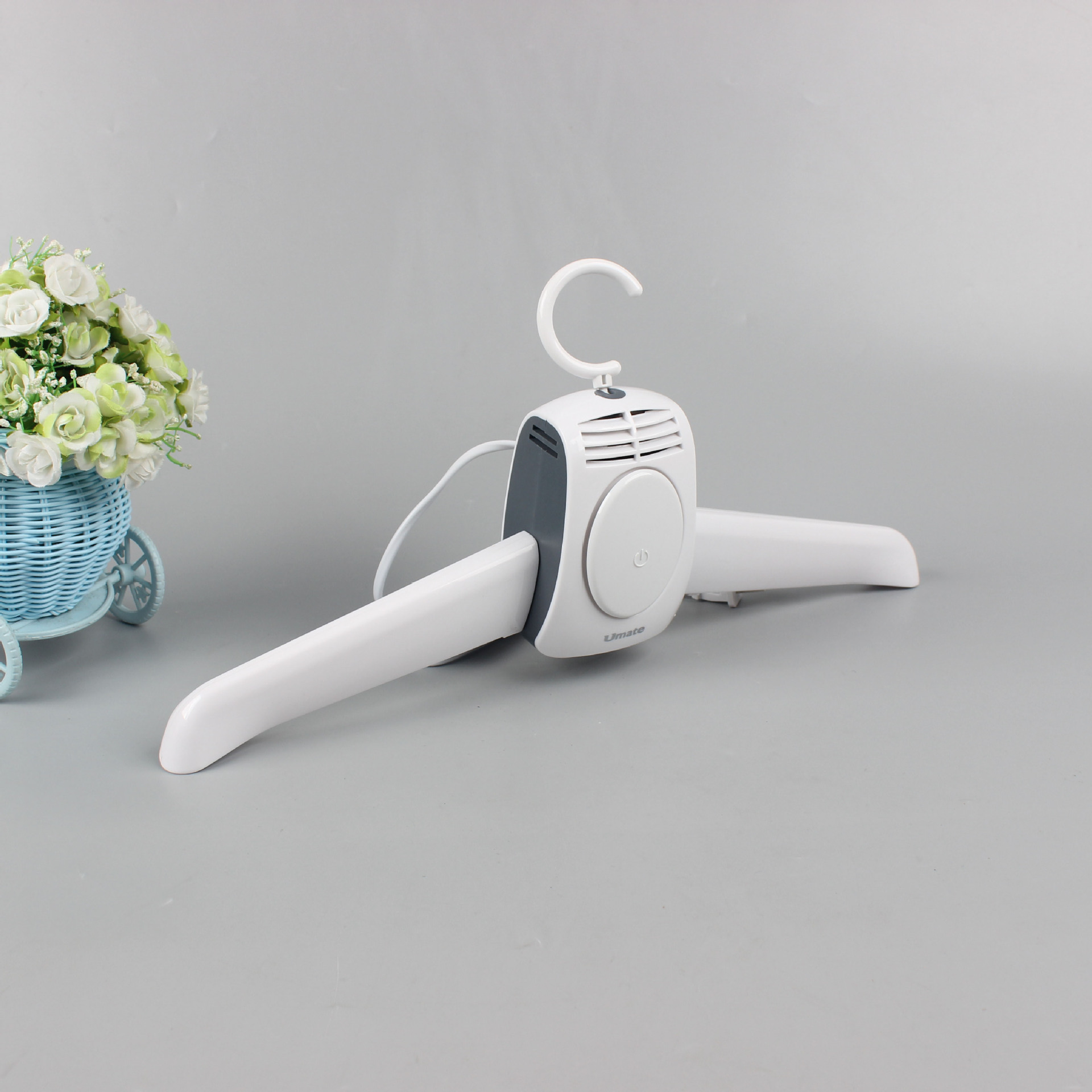 【便携式烘干机】跨境亚马逊热销折叠晾衣架旅游烘鞋器工厂直销