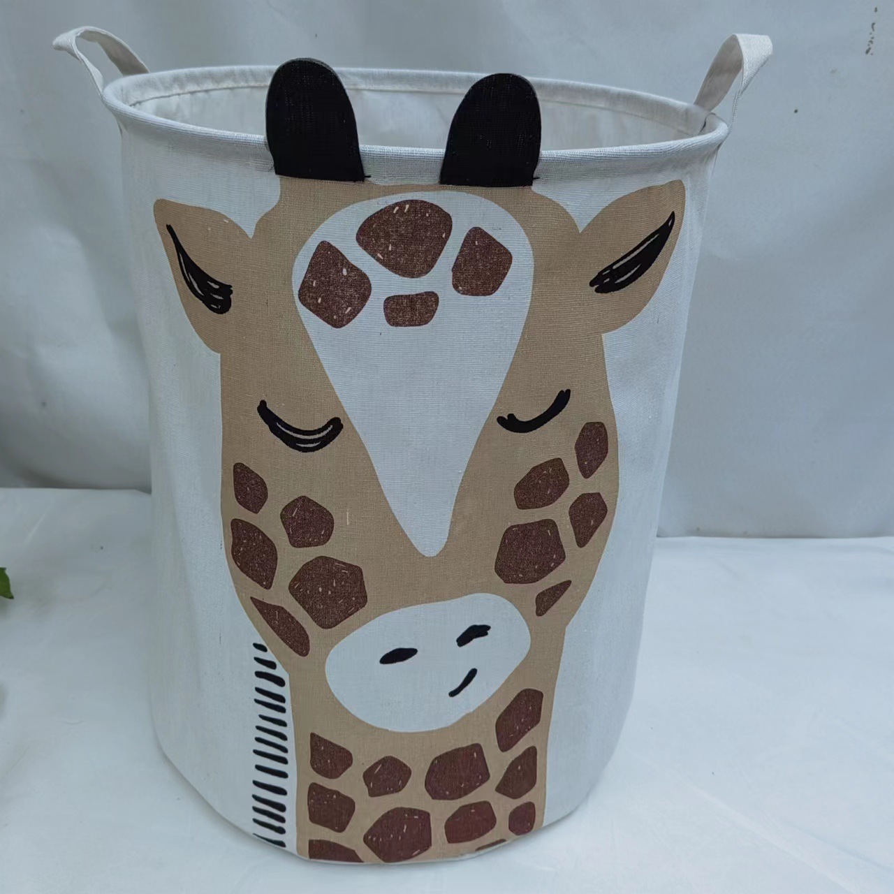 new nordic style cartoon animal series storage bucket foldable dirty clothes basket toy storage box home storage basket