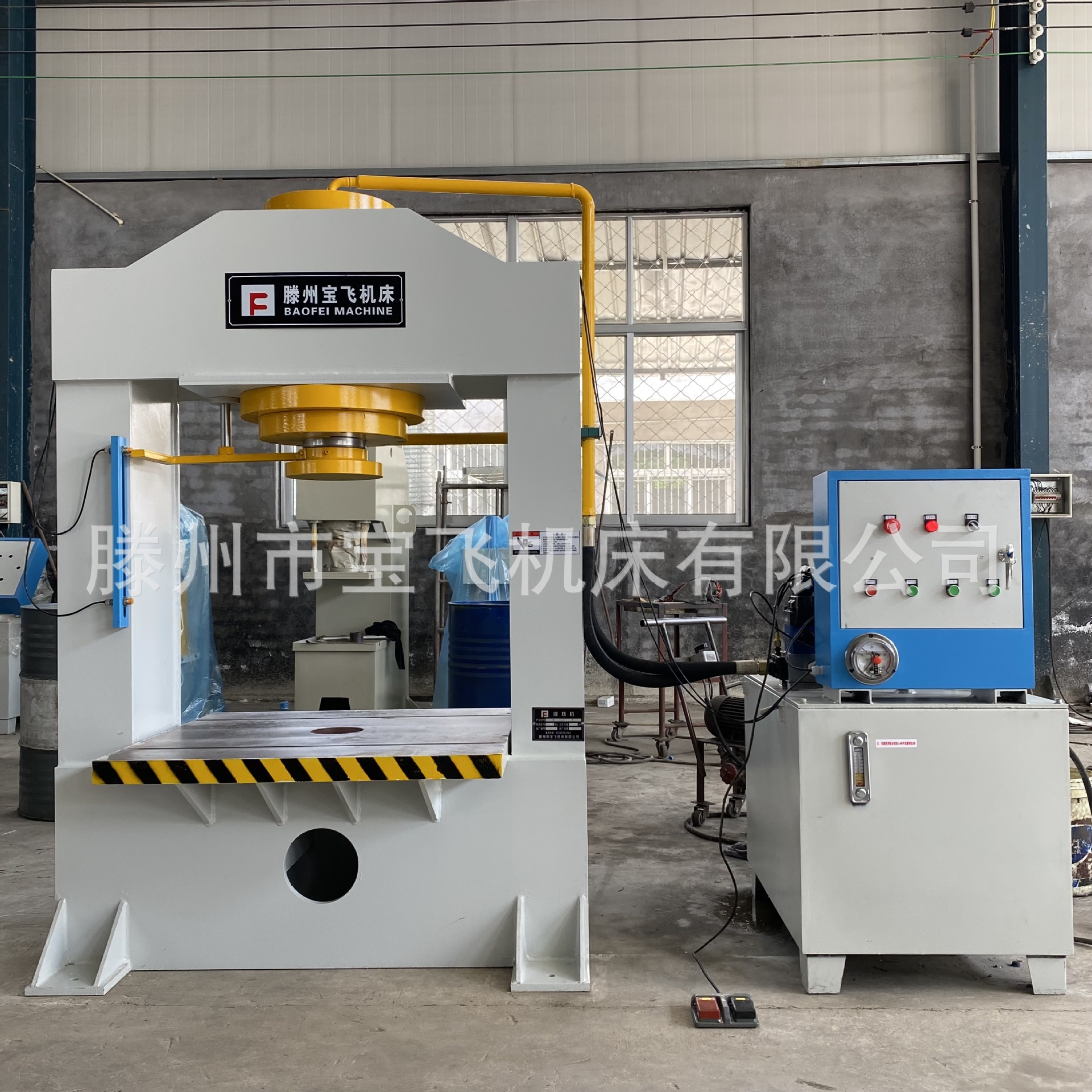 供应200吨龙门液压机 200t框架压力机 冲孔压装机