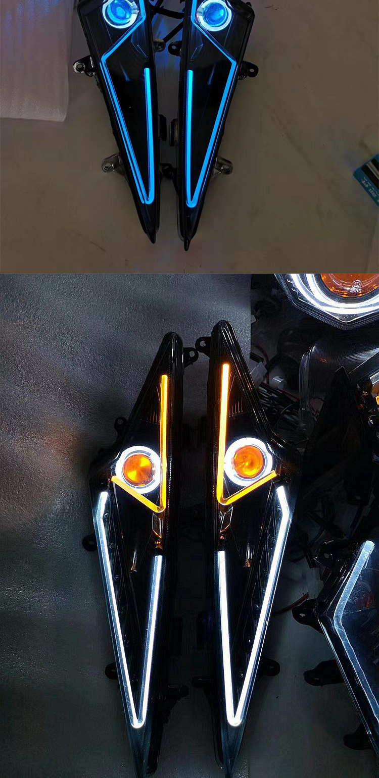 现货战速3代led透镜55w超白光可做其它色12v工作电压有保视频教学