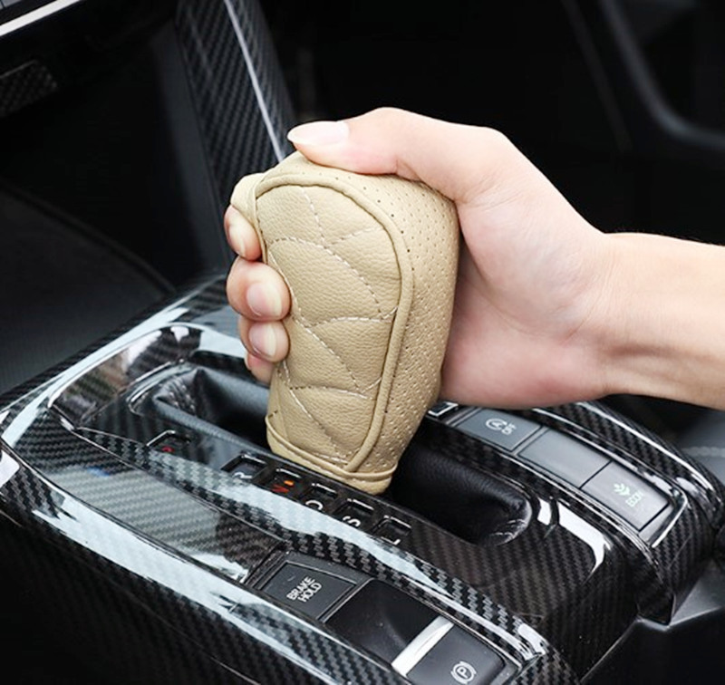 跨境汽车通用型pu排挡套汽车档位套手动挡挂档杆套档把挡把保护套