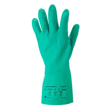 安思尔 37-675 丁腈橡胶防化手套 耐油耐酸碱防滑耐磨防护手套