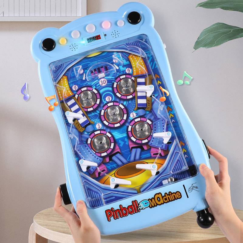 儿童弹珠机亲子互动弹射台益智类男孩女孩计分桌游小游戏新年礼物
