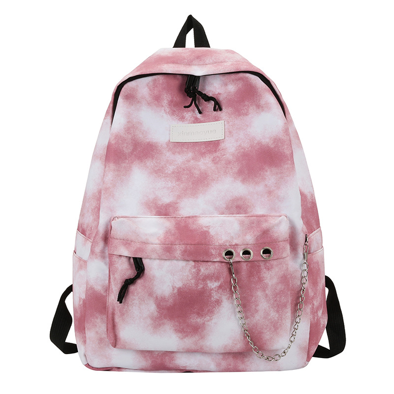 Backpack Women's Summer Fashion Travel Ins Style Women's Good-looking Schoolbag Gradient Junior High School High School Student Schoolbag