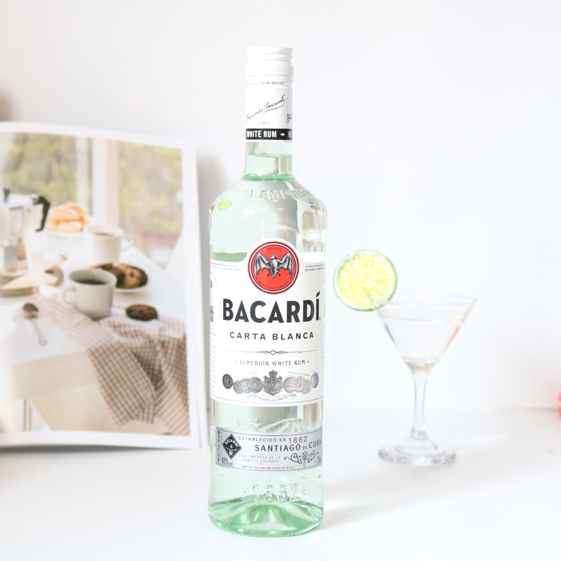 百加得白朗姆酒 百家得超级白朗姆 烘培朗姆酒 mojito-阿里巴巴