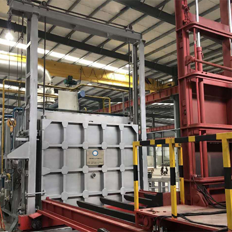 1台起批高温箱式淬火炉叉车式快速淬火炉铲车式箱式淬火炉