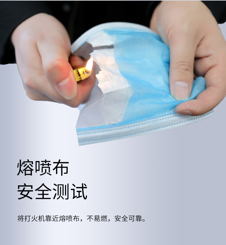 r现货成人儿童三层一次性口罩熔喷布防尘雾霾口罩口罩批发