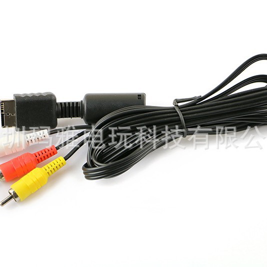 PS2 PS3 AV线PS2视频线PS3 AV线 音频线PS3 电视连接电线1.8m配件