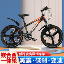 厂家批发山地自行车中学生普通脚踏车时尚轻便儿童自行车