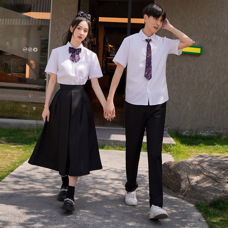 中学生班服合唱团演出服长裙初中高中生诗歌朗诵比赛服装毕业照