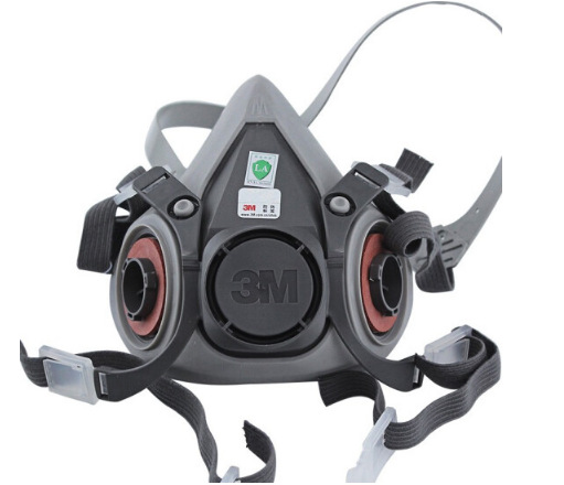 3m 6200面具半面罩头戴式防护面具抛光打磨粉尘-阿里巴巴