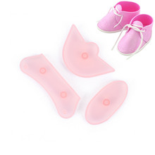 婴儿鞋翻糖蛋糕模具 3件套塑料饼干压模翻糖印花装饰工具烘焙模具