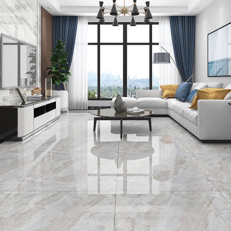 抛瓷砖800x800灰色地砖客厅地板砖防滑耐磨抛釉地面砖一件代发