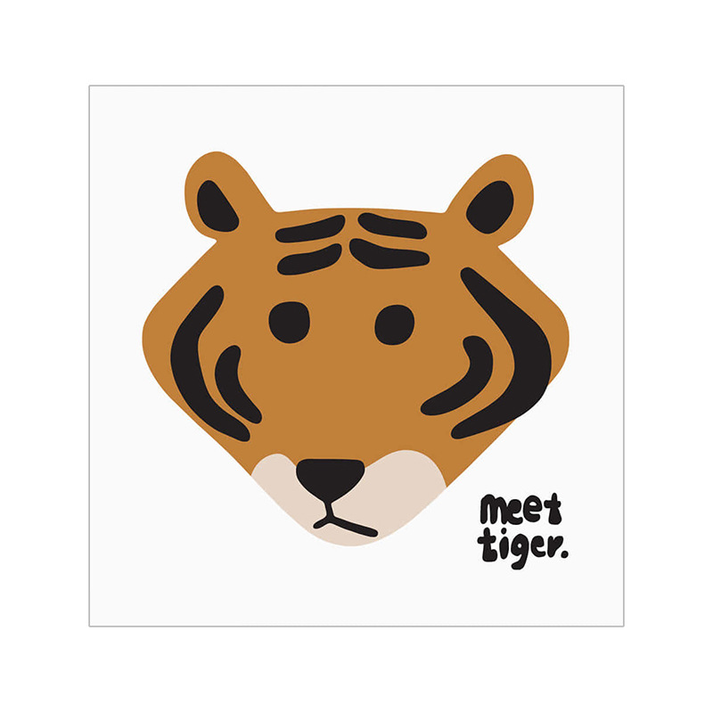 韩国北欧小动物鸭子卡通艺术装饰画客厅卧室挂画儿童房画芯微喷