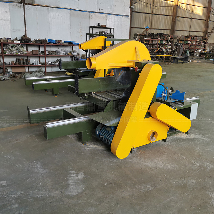 新型圆木方木推台锯大型圆木推台锯多功能导轨开料推台锯开料机