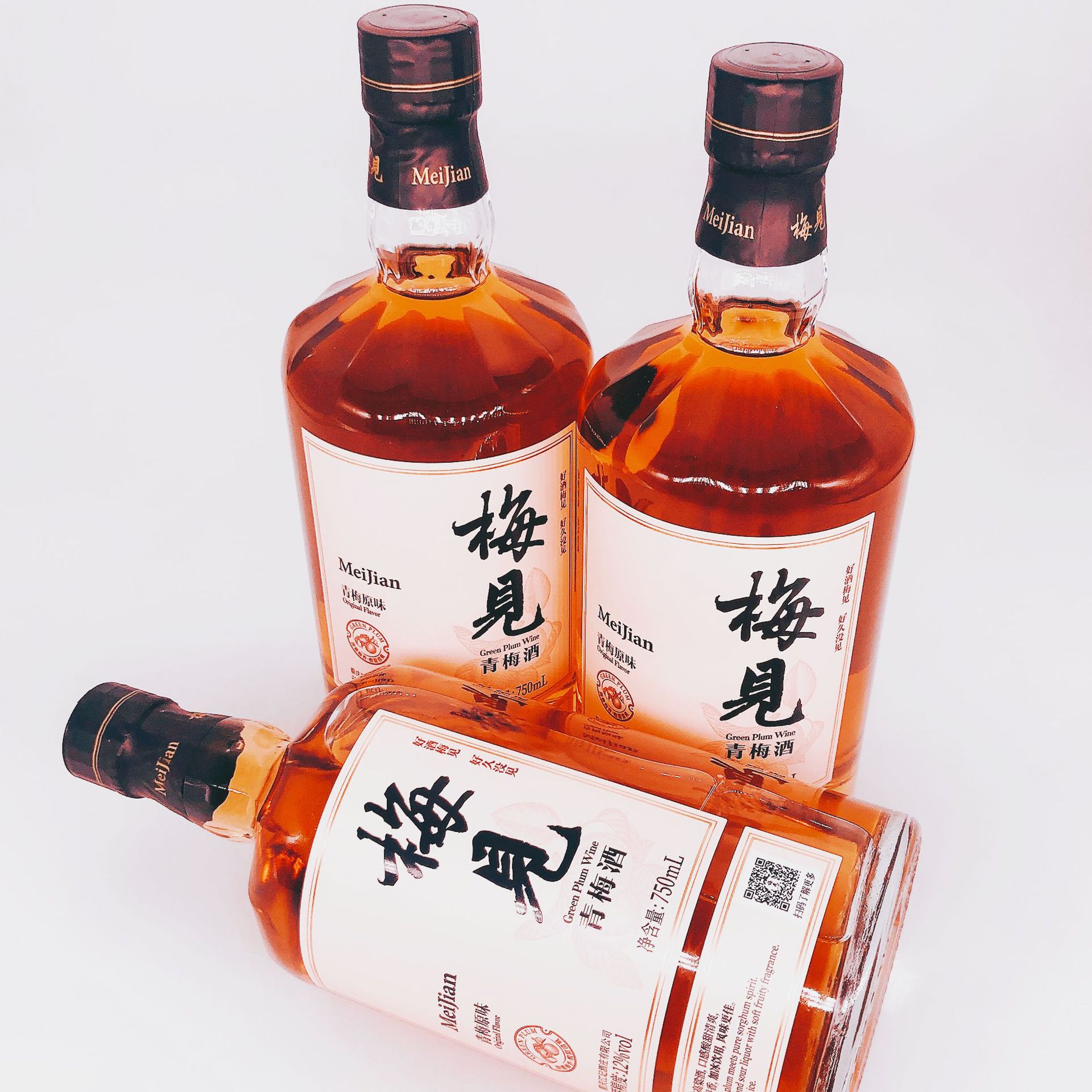 梅见青梅酒普宁青梅果酒12度750ml礼盒梅子酒果酒微醺晚安酒整箱