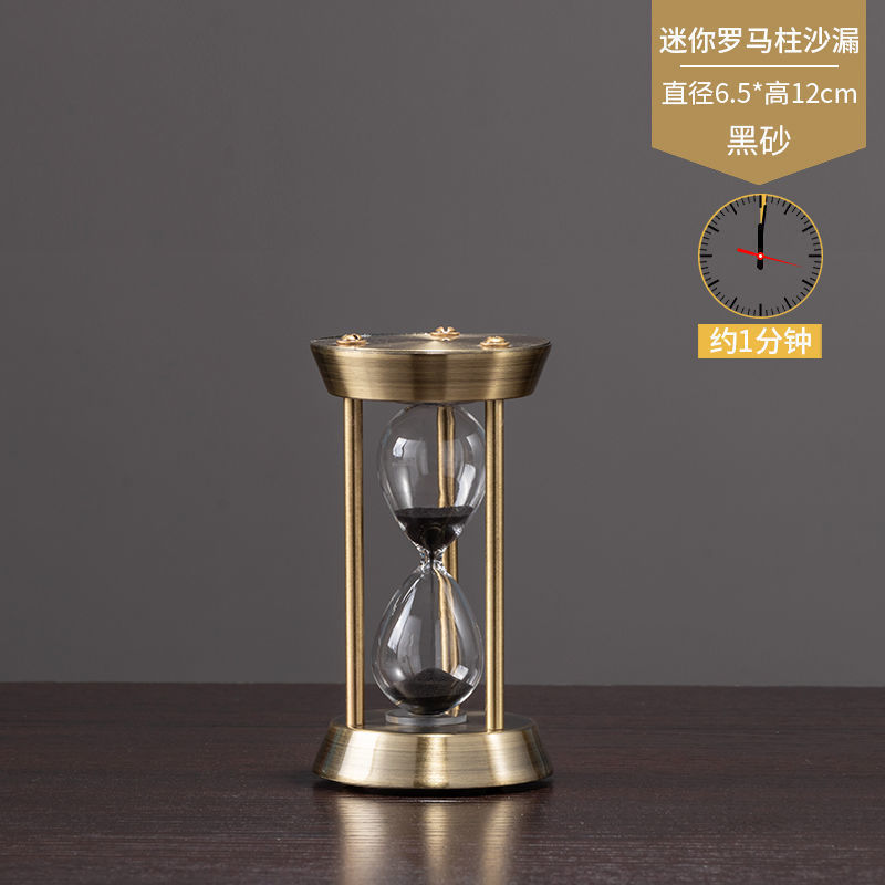 Creative Metal Time Hourglass Nordic Modern Minimalist Furnishings Decorations Living Room Entrance Study Office Decoration