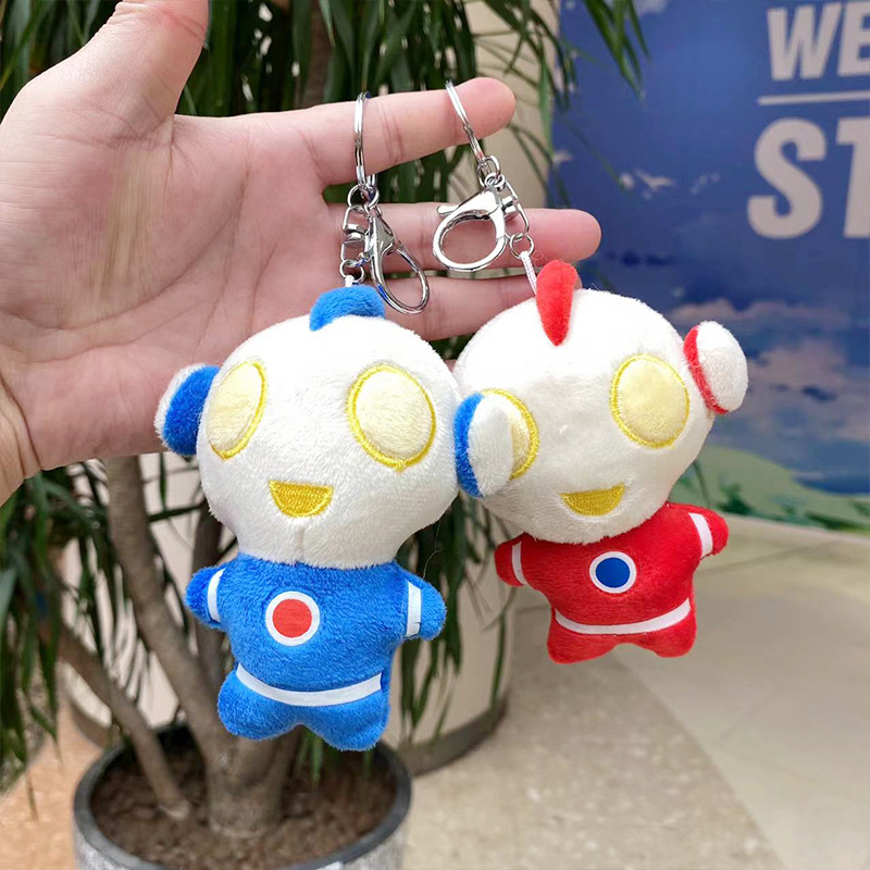 卡通动漫毛绒挂件小公仔奥特曼书包挂件钥匙扣玩偶布娃娃毛绒玩具