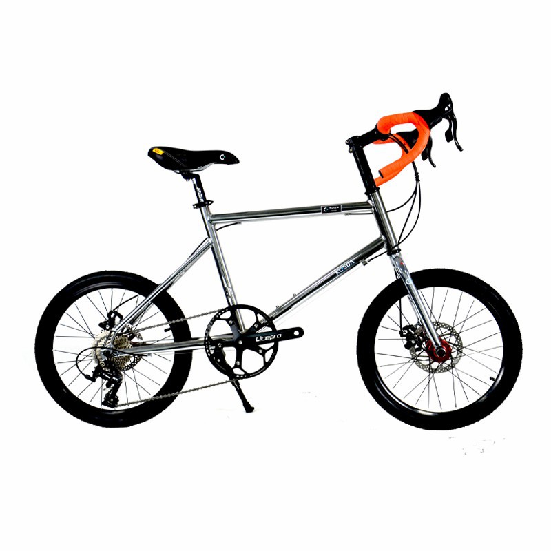 kosda 22英寸铝合金mini小轮径弯把公路车碟刹男女学生自行车单车