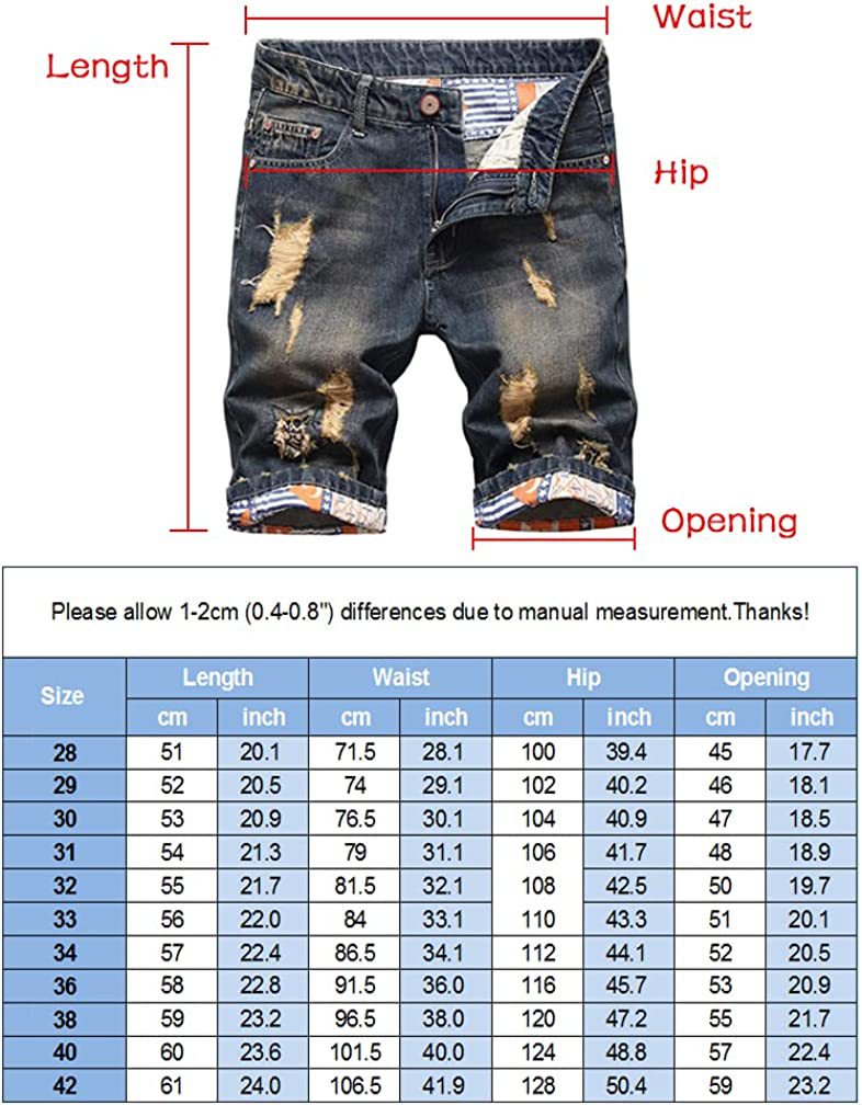   Foreign Trade Men's Pants European and American Men's Jeans Cross-Border Foreign Trade Wish New Ripped Retro Middle Pants Slim Fashion