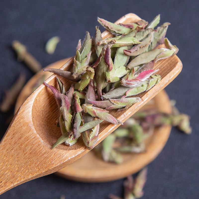 批发云南2021年早春芽孢茶 紫芽苞普洱生茶散茶 嫩芽 清香回甘