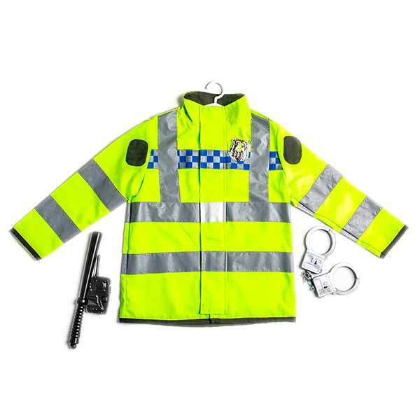 玩具儿童仿真过家家警察玩具套装长袖警察服(绿色)过家家服装