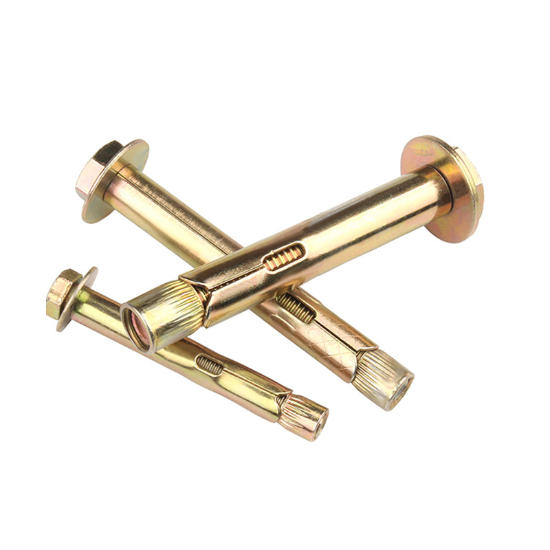 国标外六角内膨胀螺栓减速带地板膨胀爆炸内置式拉爆螺丝钉m6-m12